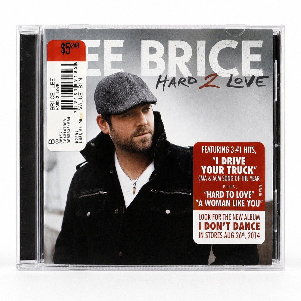 Lee Brice Hard 2 Love CD 2012 I Drive Your Truck Country Music Curb Records